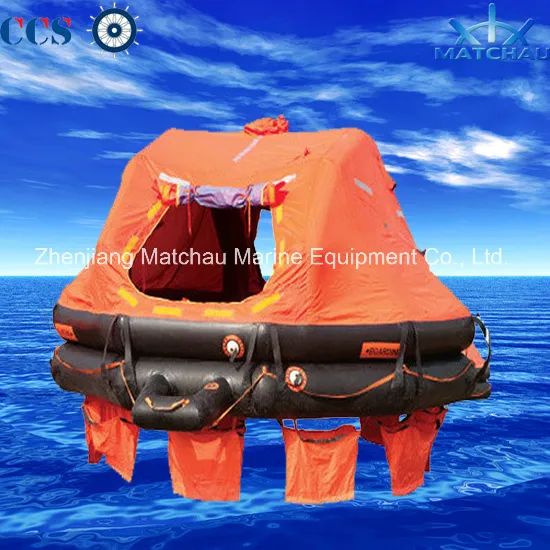 High Quality Trow Over Board Inflatable Life Rafts Type Life Raft HS Code 8965000 Material Rubber Trademark Matchau Origin Jiangsu - Image 2