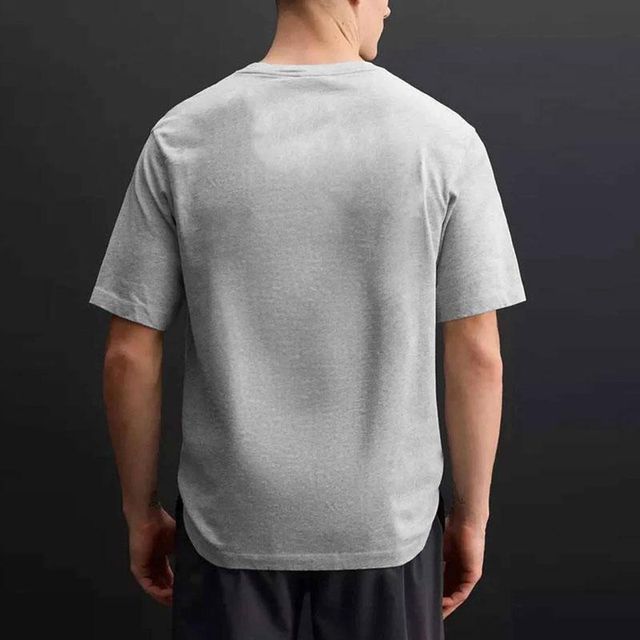 Premium Heavyweight Cotton Crew Neck Casual T-Shirt for Men - Custom Private Label Wholesale Apparel - Image 4