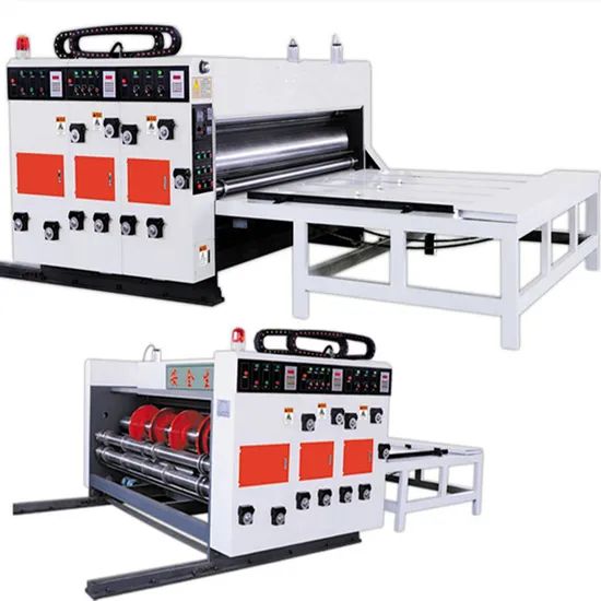 Corrugated Paperboard Flexo Printing Machine Type Ink Jet HS Code 8401200000 Structure Unit Type Trademark RICHOCEAN Origin Qingdao - Image 1