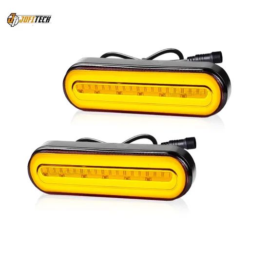 Dynamic Universal LED Truck Tail Light Box Halogen Xenon Indicator Lamp New 12V 24V Compatible for Trailer Stop Rear Brake - Image 3