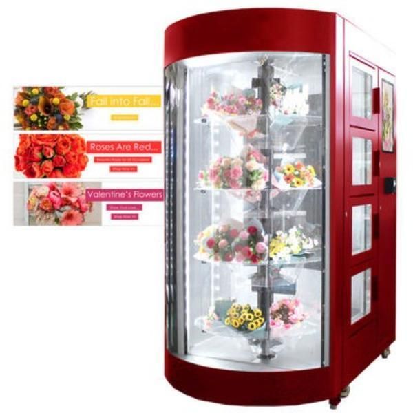 Automatic Flower Bouquet Vending Machine Smart Fresh Flower Dispenser for Malls Supermarkets and Convenience Stores - Image 4