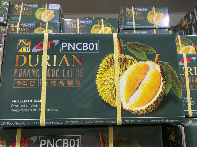 Frozen Whole Ri6 Durian - Image 2