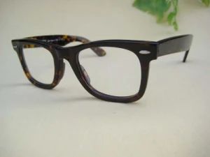 . Simple Design Acetate Eyeglasses Optical Frame Size M/M+ Style Casual HS Code 90041000 Frame Color Black Usage For Optical - Image 1