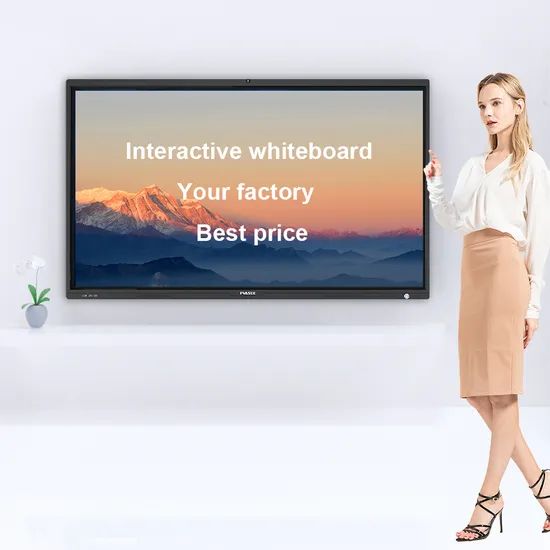Classroom Office Meeting LCD Touch Screen Flat Panel Interactive Whiteboard - Image 2