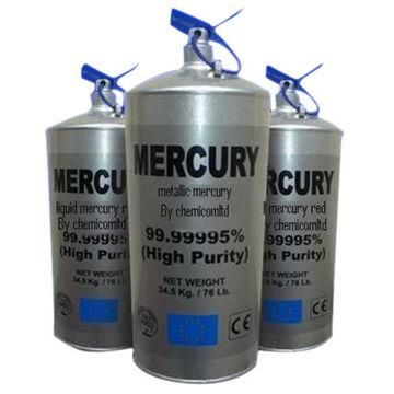 Liquid Silver Mercury Silver liquid mercury is a heavy, silvery-white metal that remains in a liquid state at normal roo - Image 4