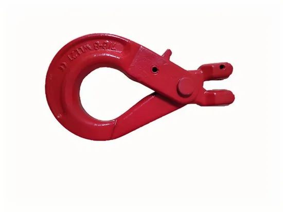 High-Strength G80 Forged Clevis Hook with Auto-Lock for Crane Lifting - Image 5