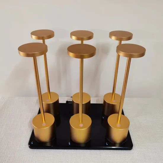 Modern Cordless Decorative Lamp Rechargeable Battery Restaurant LED Dining Table Lamps - Image 4