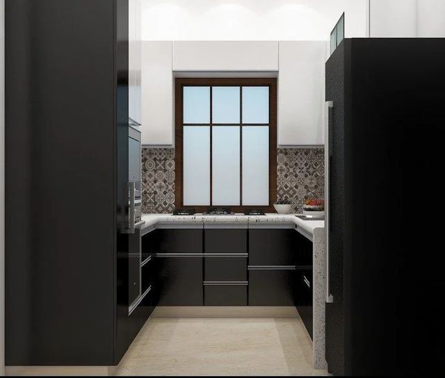 Modular Kitchens Customized Material PVC Appearance Modern Finish Type Polished Mount Type Floor Mount Pattern Design - Image 8