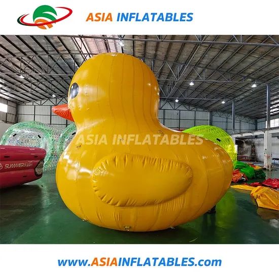 Custom Rubber Inflatable Yellow Duck Animal Character, Inflatable Cartoon Mascot Advertising - Image 3