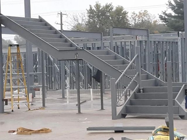 Staircase Fabricators Service Height Any Dimension Any Built Type All Service City Local Material Mild Steel Surface Treatment Hot-Dip - Image 1