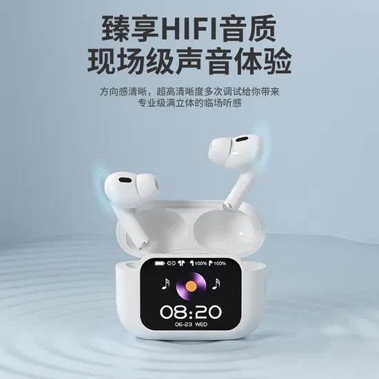 Ergonomic Weightless Headphones with Dual Screen Control Headset - Image 2