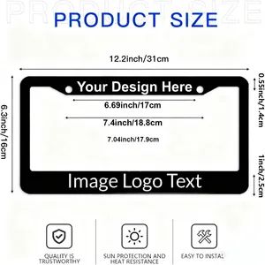 OEM Souvenir License Plate Frame Custom License Plate Frame - Image 1