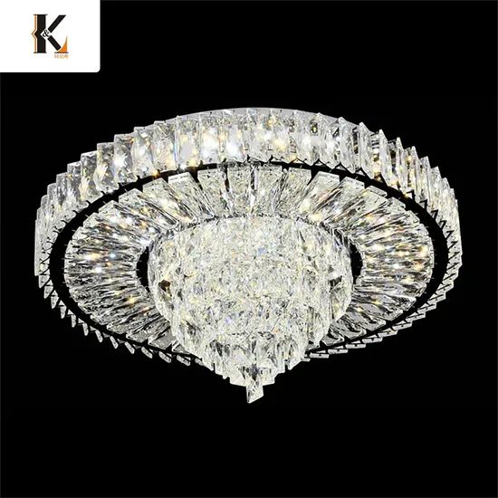 Crystal Ceiling Light LED Lighting Voltage 220V Beam Angle 60° Folded Unfolded Shape Flower Type Sample Free Sample Base Material - Image 1