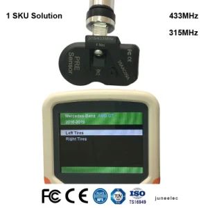 Metallic Silver and Rubber Valve Stem Tire Pressure Repair TPMS - Image 1