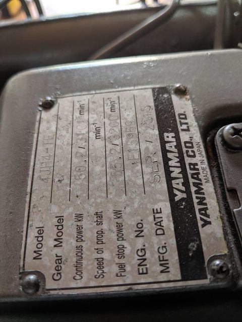 Used Yanmar 4JH4-TE 75hp Marine turbo diesel engine with Extras - Image 5