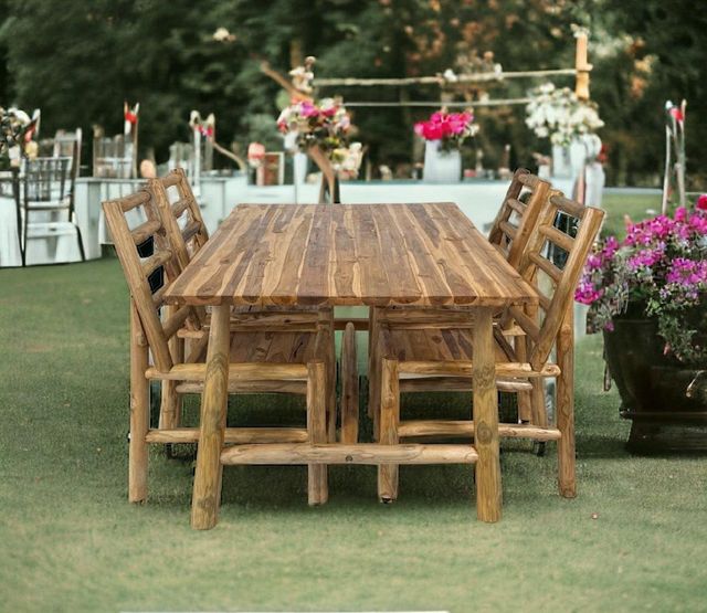 DIning Table teak wood collection Price Range From $600 Available Sizes 180 Cm, 200 Cm, 220 Cm Primary Material Teak Wood And Solid - Image 3