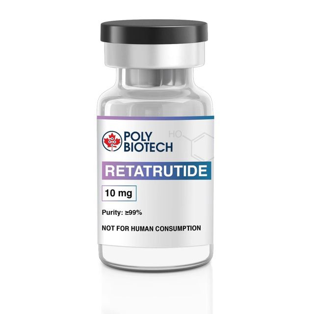 High purity Retatrutide research compound prepared for laboratory testing and evaluation purposes - Image 1