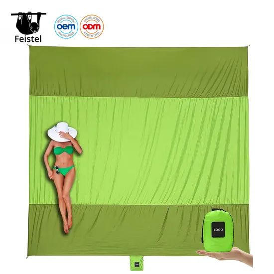 Lightweight Large Size Beach Mat Versatile Sand Proof Nylon Beach Blanket - Image 1