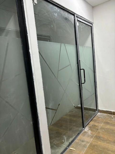 Office Partition Panel Thickness 50 mm Application Area Interior Partition Type Full Height Partition Material Aluminium And - Image 5