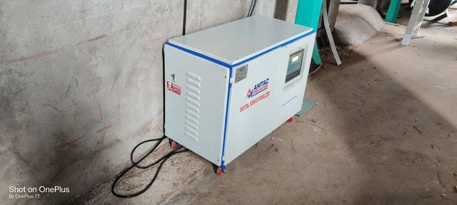 Digital Servo Voltage Stabilizer Brand AMTAC Current Type AC Phase Three Phase Response Time 10 ms Correction Speed - Image 3