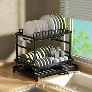 Kitchen Storage Rack Floor Standing Cookware Kitchen Supplies Appliances Storage - Image 6