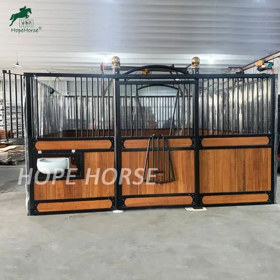 Horse Equipment Equestrian Portable Bamboo Horse Stable Horse Stall Fronts - Image 6