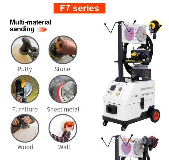 Electric Dual Station Dust Free Sanding Machine Car Polisher - Image 1