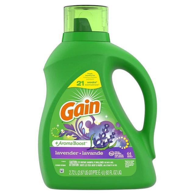 Gain High Efficiency Original Liquid Laundry Detergent, 146 Loads , Green - Image 3