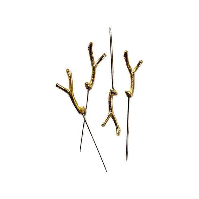 Stainless Steel Serving Fruit Picker Brass Atlantic Cockle Shell Design End Different Style Flatware - Image 6
