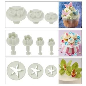 Baking Accessories Plastic Wedding Decoration Cake Tool Mold Set - Image 3