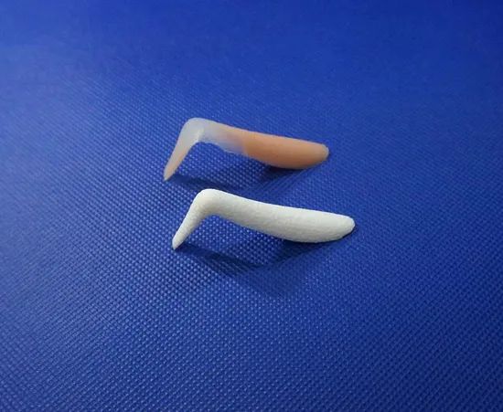 Silicone Nasal Implants for Nose Augmentation Item 205p Length 52mm Origin China Model NO. 205P Hardness Medium Function Implant - Image 2