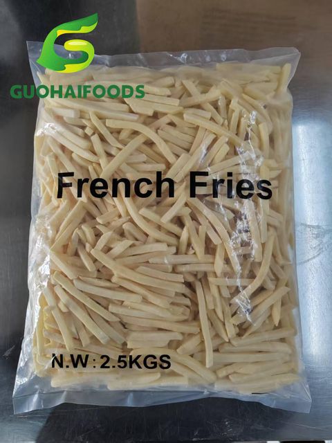 pre-frying factory price frozen french fries IQF/ frozen potatoes fries guohai frozen foods fruits and vegetables - Image 2