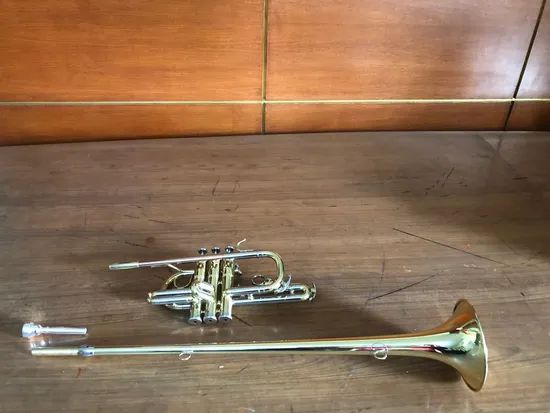 Herald Trumpet/ Bb Trumpet/ Professional Herald Trumpet Color Gold Kind Trumpet Origin China Age Adult/Juior Trademark - Image 5