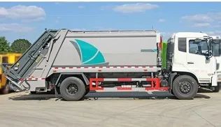 Brand New Customized Version Dongfeng 4X2 Chassis Compression Garbage Truck - Image 4