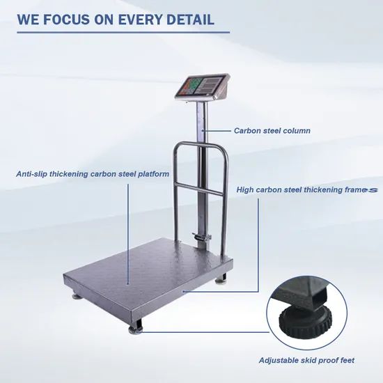 500kg Digital Counting Platform Bench Scale Electronic Weight Scale - Image 3