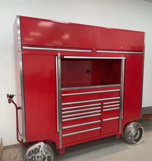 Multifunctional Workshop Cabinet Tool Equipment Storage Unit Wheeled Yes Origin China Trademark Eyon HS Code 8716800000 Extension 100% - Image 5