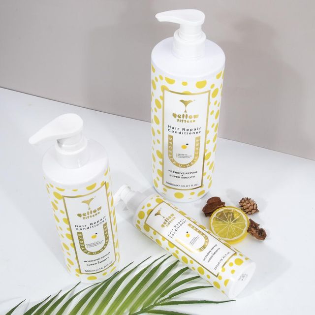 Intensive Repair Nourishing Moisturizing Lightening Hair Care Set Cream Hair Shampoo Conditioner Mask Trio - Image 3