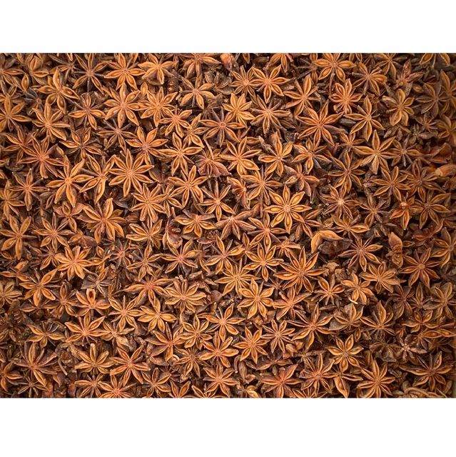 Factory Wholesale Low Price Star Anise Best Quality Star Aniseed Dried Star Anise Spices for Tea Cooking Decoration - Image 1