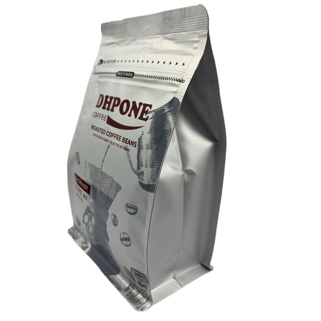 DHPONE whole bean coffee medium roast Vietnam blend Arabica 20%+Robusta 80% 500gram/Bulk with valve high quality ready to s - Image 3