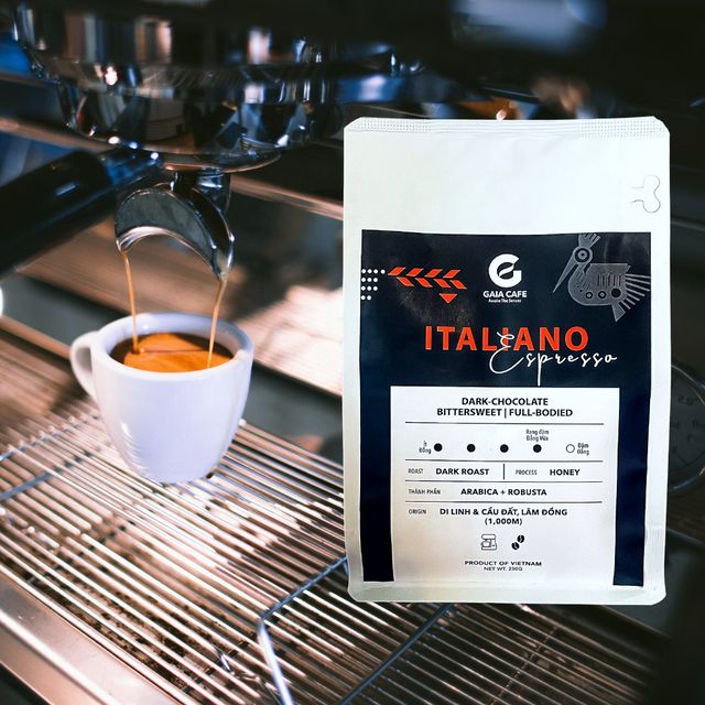 Roasted Robusta Arabica Coffee Beans Custom Blend / Full-city Roast / Process Honey and Semi-Wash for Espresso Machine - Image 3