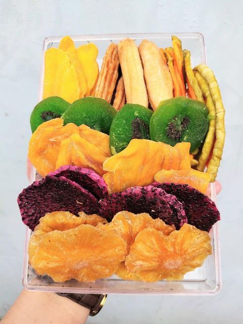 Dried fruit and vegetable for snack from fresh material mixed dried tropical fruit and vegetable origin Vietnam - Image 3