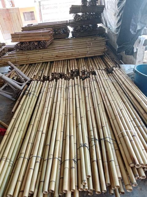 Wholesale Price Manufacturer Outdoor Decoration Big Natural Raw Bamboo Pole With High Quality - Image 2