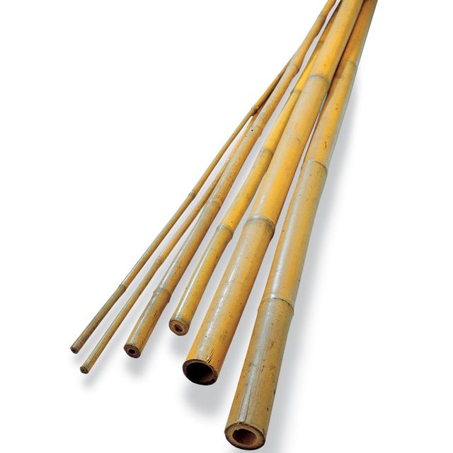 Construction Building Decoration Bamboo Canes Bamboo Poles For Garden/Roof/House - Image 3