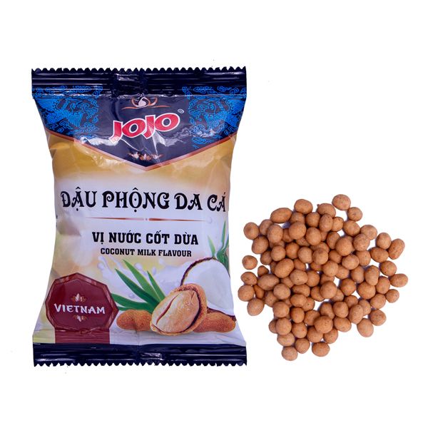 Raw Peanuts Coconut Fast Delivery JOJO Brand High Quality Coated Peanut Snack Food Wholesale Vietnam - Image 1