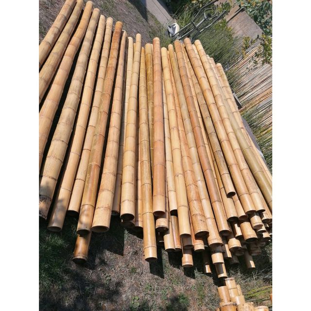 Wholesale Price Manufacturer Outdoor Decoration Big Natural Raw Bamboo Pole With High Quality - Image 5