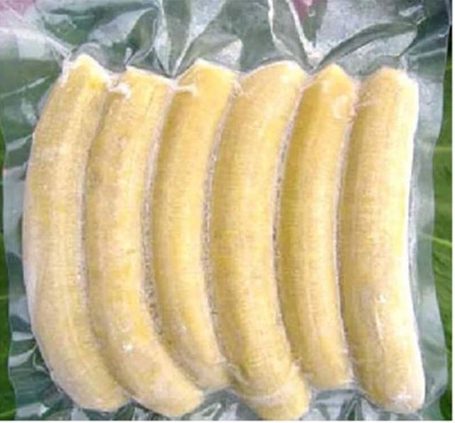 Banana frozen for sale sweet taste Banana peeled IQF process frozen banana for ice cream origin Vietnam for exporting - Image 3