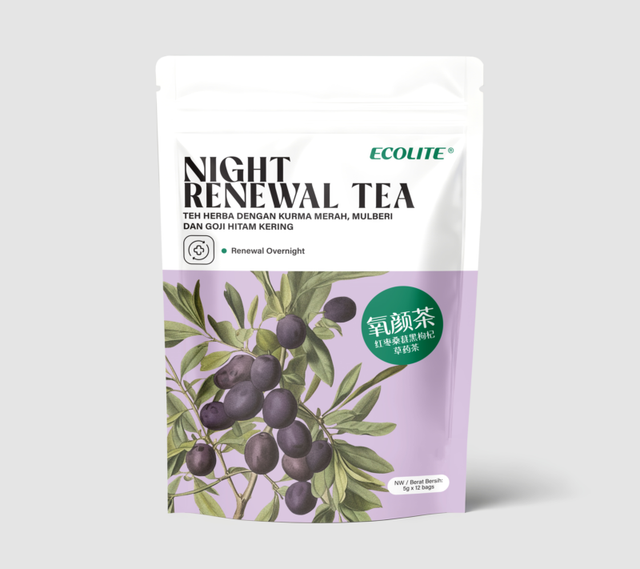 Ecolite Night Renewal Herbal Tea - Image 1