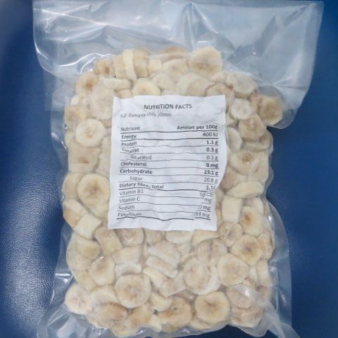 Vietnam Frozen IQF Slice Whole Banana for US, EU, ASIA Market High Quality Certified BRC, ISO Frozen Banana and other fruits - Image 4