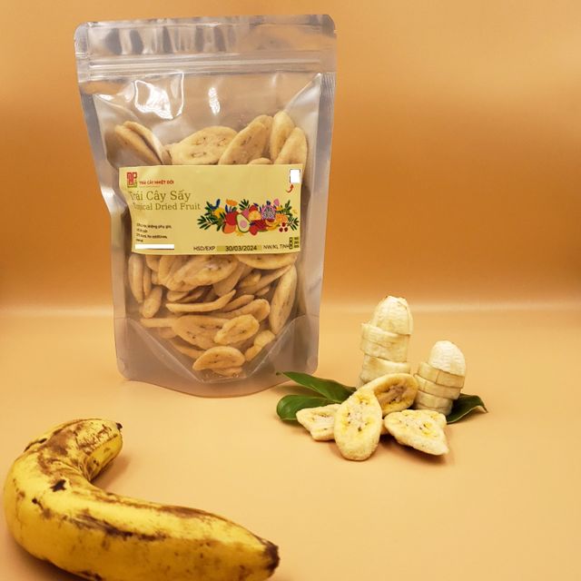 High quality Dried banana for sale Dry banana snack best selling dried fruit and vegetable for snack origin Vietnam - Image 3