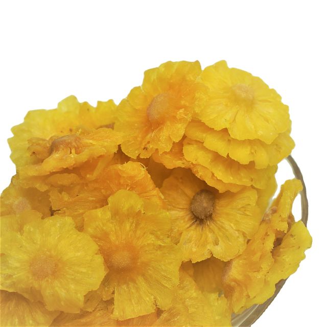 Pineapple dried sweet taste natural yellow calor Dried fruit for snack vacuum packaging or plastic bottle dried tropical fruit - Image 4